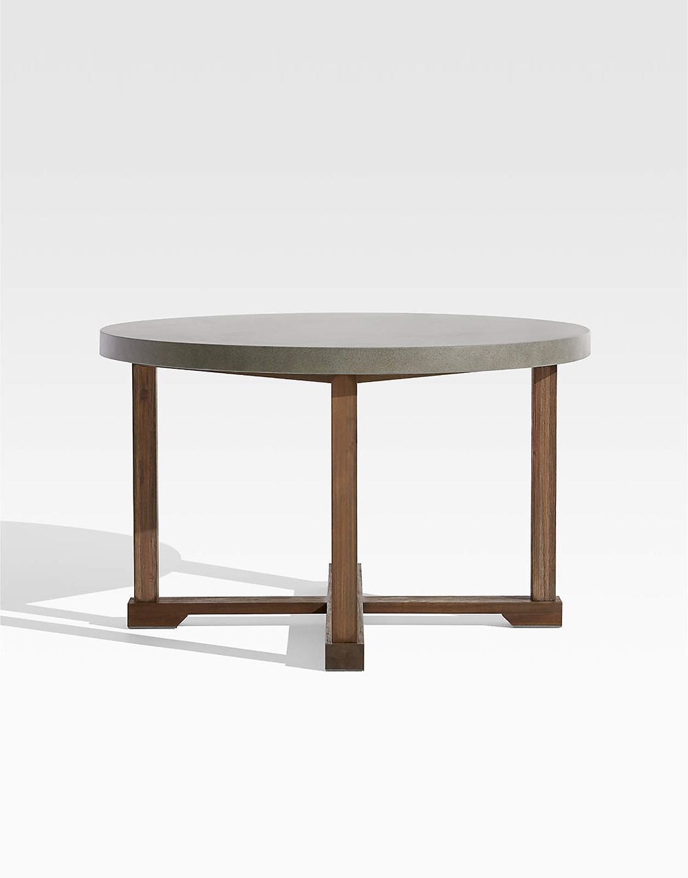 Round Marble High Table