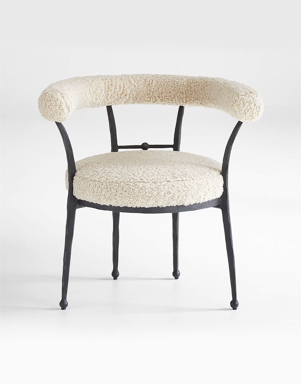 Maple Brass and Fabric Armchairs