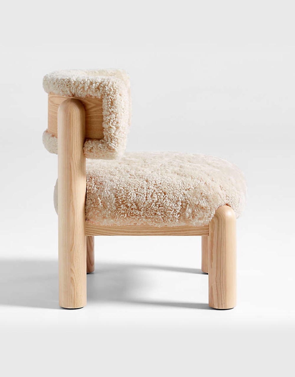 Fabric Easy Chair With Armrests