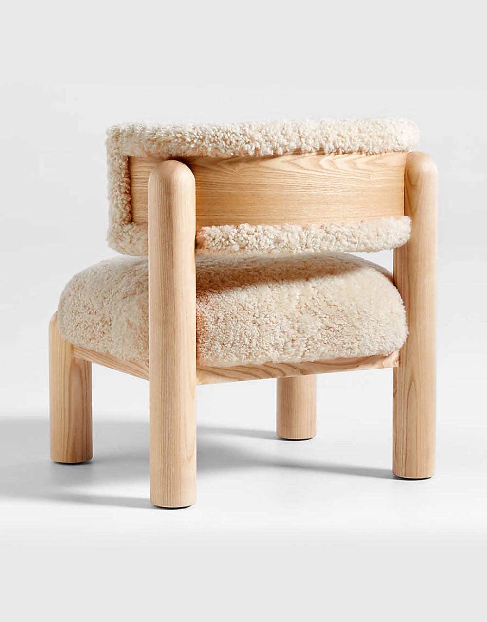 Maple Brass and Fabric Armchairs