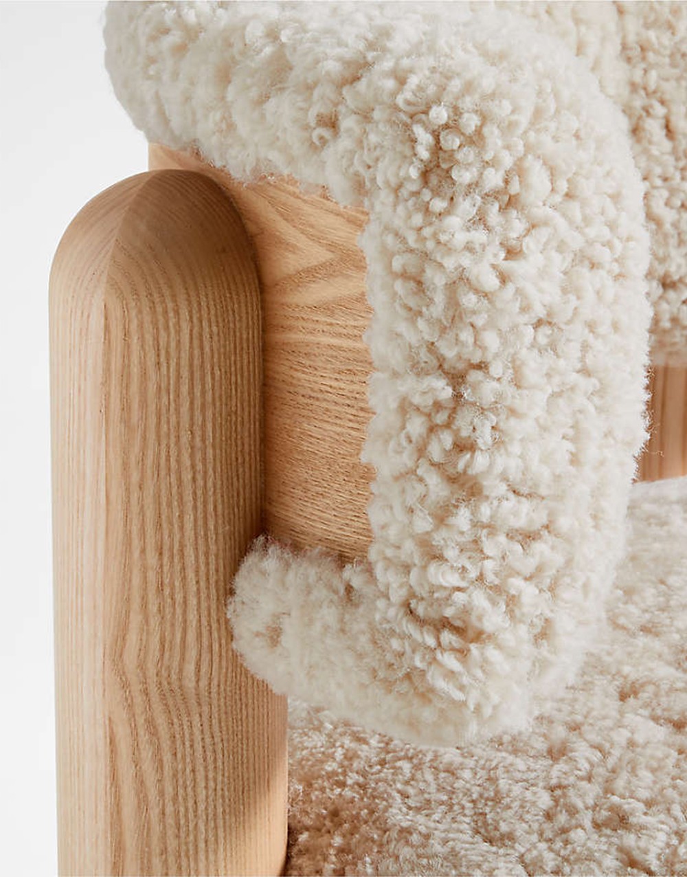 Fabric Easy Chair With Armrests